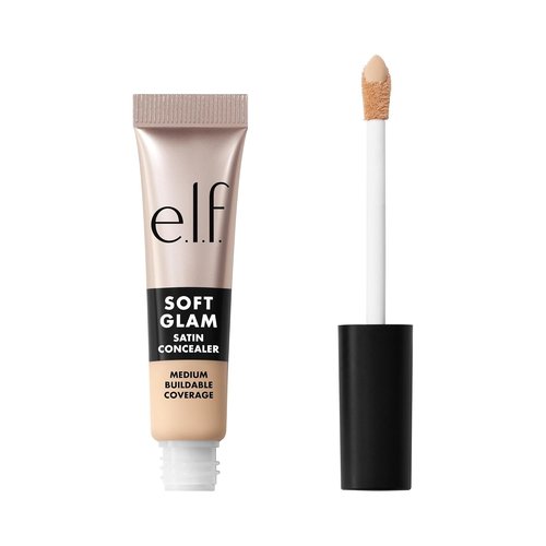 e.l.f. Soft Glam Satin Concealer - Medium Coverage, Crease-Resistant & Long Lasting, Fair Neutral 13