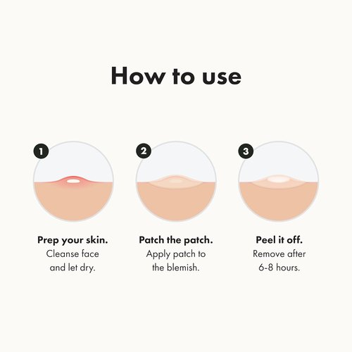 Hero Cosmetics Mighty Patch Original - #1 Hydrocolloid Acne Pimple Patch for Fast Zit Relief | 72 Count