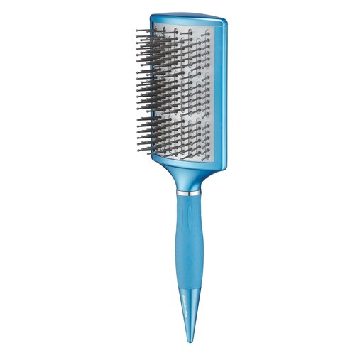 BaBylissPRO Nano Titanium Curved Paddle Brush - Extra-Wide Ionic Blow Dryer Brush for Smooth, Frizz-Free Styling