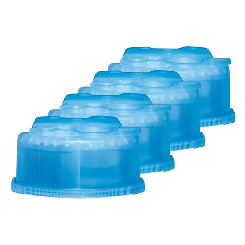 Braun CCR2 Cleaner Refill Kit - 4 Pack for Optimal Performance and Maintenance