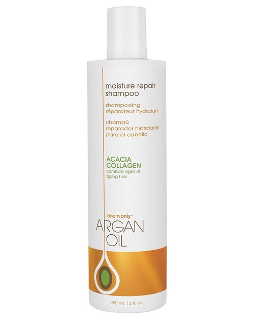 One n Only Moisture Repair Shampoo - Argan Oil & Acacia Collagen, 12 Oz for Healthy Hair