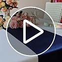 Forest Green Satin Table Runner 12x108 Inches - 12 Pack - Elegant Event Decor