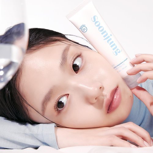 ETUDE SoonJung 2x Barrier Intensive Cream - Light Texture Vegan Moisturizer for Sensitive Skin (2.02 fl oz)