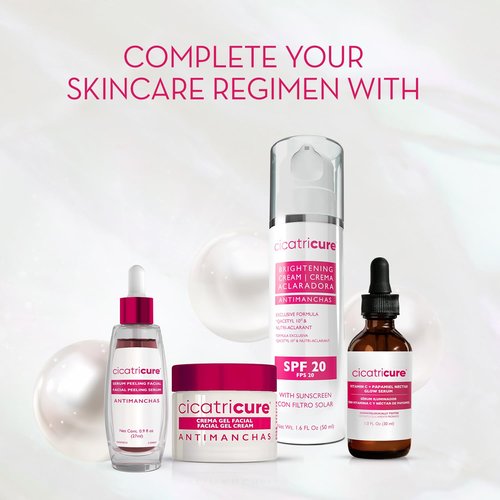 Cicatricure Antimanchas Face Wash, 3-in-1 Facial Cleanser for Women with Pearl Complex, Brightens Skin, Evens Tone & Texture, Deep Cleansing Facewash for Face, Neck & Cleavage, 5.0 FL Oz
