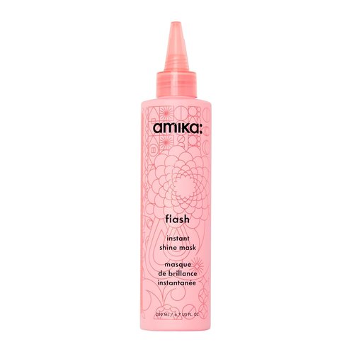 Amika Flash Instant Shine Mask - Nourishing Hair Treatment for Brilliant Shine | 8 oz