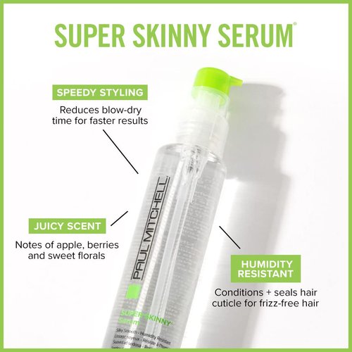 Paul Mitchell Super Skinny Serum - Humidity Resistant Formula for Faster Drying of Frizzy Hair