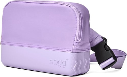 BOGG BAG - Lilac Crossbody Belt Bag - Durable Nylon with Adjustable Strap - 9in L x 3in W x 7in H