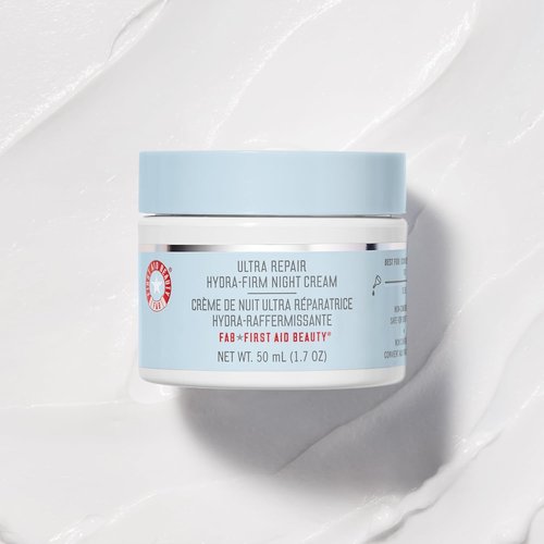 First Aid Beauty - Ultra Repair Hydra-Firm Night Cream | Hydrating Anti-Aging Formula, 1.7 oz