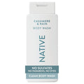 Native Body Wash - Naturally Derived Ingredients for Soft, Hydrated Skin | Sulfate & Paraben Free | Cashmere & Rain, 18 oz