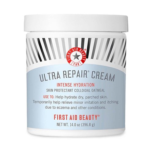 First Aid Beauty - Ultra Repair Cream | Intense Hydration with Colloidal Oatmeal, 14 oz - Relieves Eczema & Strengthens Skin Barrier