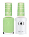 DND Gel Polish Set - Green Collection | UV/LED Gel Polish & Air Dry Nail Lacquer Duo, 0.5 Fl Oz Each