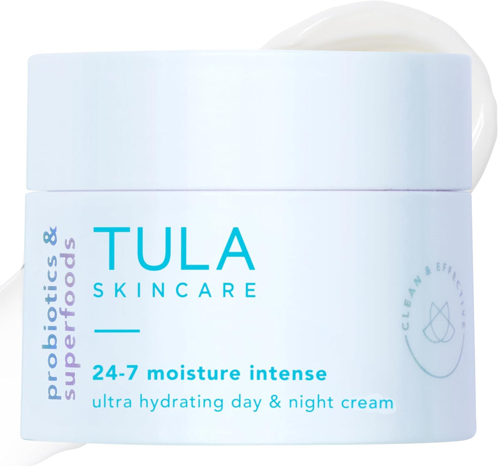 TULA Skin Care 24-7 Moisture Intense Cream - Ultra Hydrating Day & Night Moisturizer for Smooth, Balanced Skin