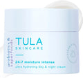 TULA Skin Care 24-7 Moisture Intense Ultra Hydrating Day & Night Cream - Travel-Size, Ultra Nourishing Moisturizer for Face. Soothe Skin, Maintain Skin Balance & Improve Skin Smoothness, 0.5 oz.