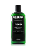 Brickell Men's Purifying Charcoal Face Wash - Natural & Organic Daily Cleanser, 8 Ounce