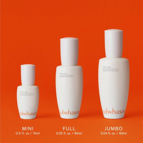 Sulwhasoo First Care Activating Serum, Mini - Skin Barrier Strengthening Anti-Aging Face Serum, Visibly Plumps & Hydrates, Reduces Visible Fine Line & Wrinkles, Vitamin C, Travel Size - 0.50 fl. oz.