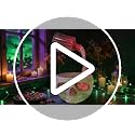 Halloween Floating Bottle with Skull Cauldron LED Decoration - Spooky Outdoor & Indoor Display