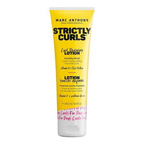 Marc Anthony Curl Defining Hair Styling Lotion - Long-Lasting Moisturizing Gel for Curly Hair | Reduces Frizz & Enhances Shine
