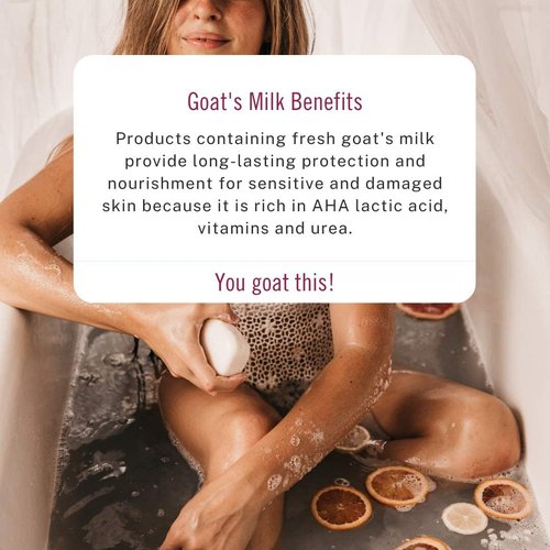 Nature Goat Milk Bar Soap, ORIGINAL (12-Pack), 5 oz (141 g), With Fresh Goat Milk, Vitamin A, B3, Potassium, Zinc & Selenium, Moisturizing Body Soap