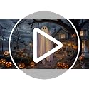 5FT Swinging Ghost Halloween Decorations Outdoor with Light and Timer