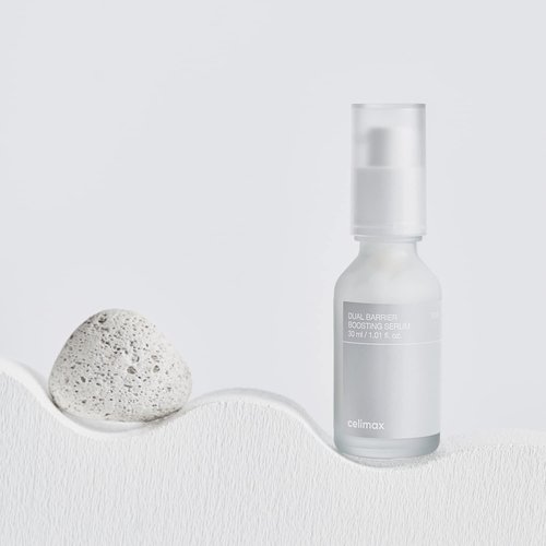 celimax Dual Barrier Skin Boosting Serum | with Ceramides & Hyaluronic Acid, Hydrating, Soothing, Calming Serum for Sensitive Skin, Moisturizing Ampoule, 30ml