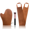 ANSPHIE 3 Pack Self Tanner Mitt Applicator Kit - Premium Sunless Tanning Mitts & Gloves Set with Double-Sided Waterproof Design for Streak-Free Application