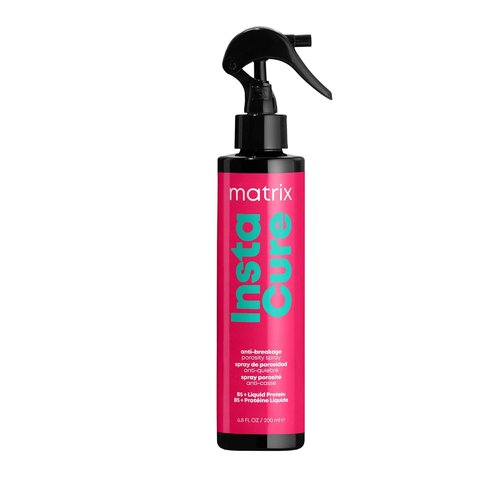 Matrix Instacure Anti-Breakage Leave-In Porosity Spray - Strengthens & Detangles Dry, Damaged Hair | 6.8 Fl Oz