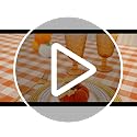 Orange Gingham Tablecloth 55x70 Inches for Farmhouse Decor - Rectangular Variation