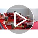 Red Fire Truck Birthday Party Tablecloth - 72x30 Inches for Kids & Firefighter Themes
