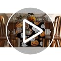 Halloween Table Runner Ghost Pumpkin Decorations 13x72 inches - Spooky Home Decor