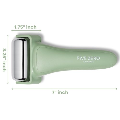 Ice Roller for Face & Body | Target Puffiness, Redness & Firm Skin | Stainless Steel Roller for Long-Lasting Cooling