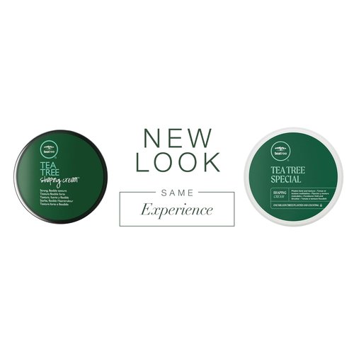 Tea Tree Shaping Cream - Hair Styling Cream for Long-Lasting Hold & Matte Finish | All Hair Types