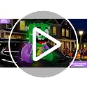3.5 Ft Inflatable Halloween Zombie Car Decoration Kit with LEDs - Trunk or Treat Prop