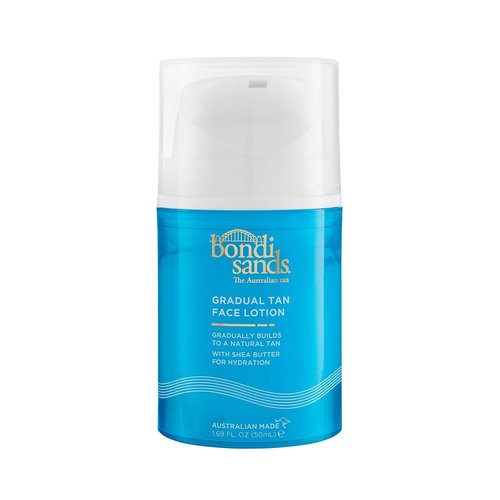 Bondi Sands Gradual Tan Face Lotion - Natural Tan With Shea Butter Hydration | 1.69 FL. OZ. (50mL)
