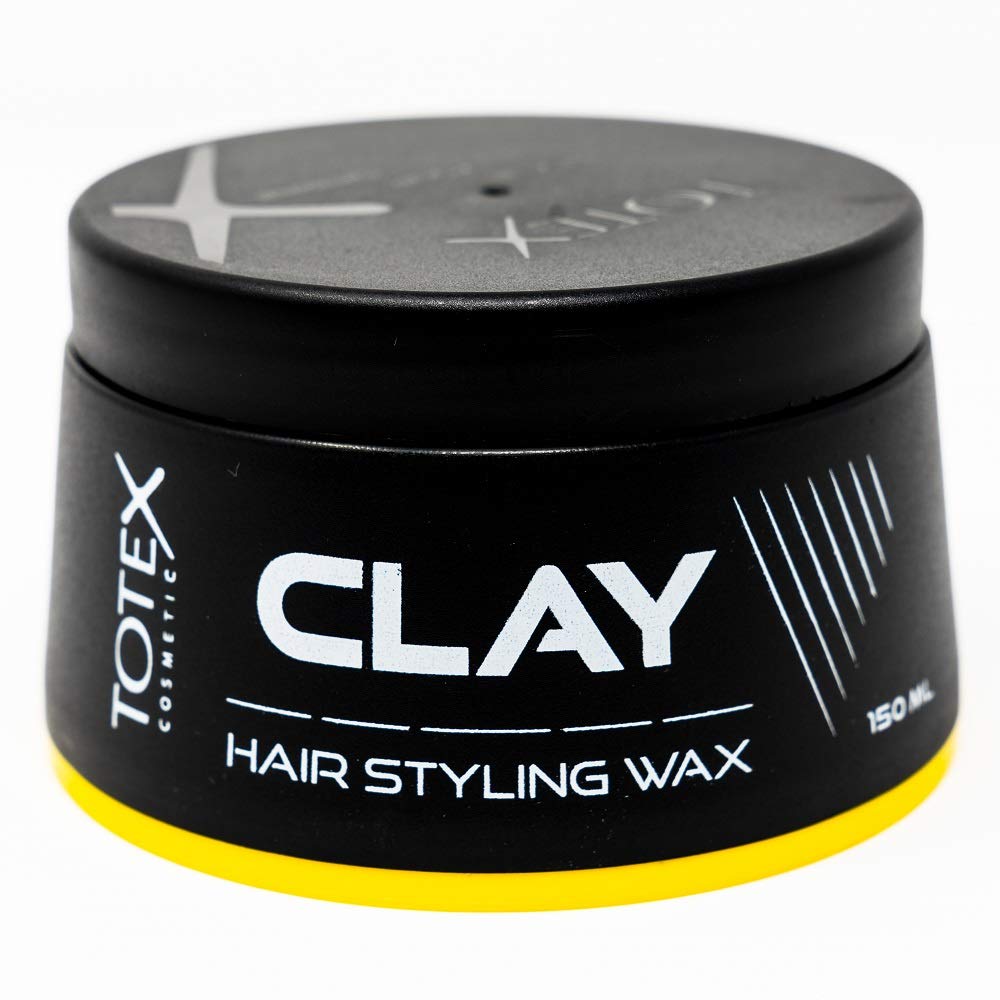 Totex Hair Styling Clay Wax - Natural Matte Finish for Messy Look | Unisex, 150 ml
