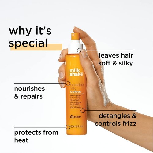 Milk_Shake Incredible Milk Leave-In Hair Treatment - Renews, Detangles & Repairs All Hair Types