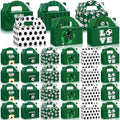 Soccer Party Favors Gift Bags with Handles - 24 Pack, Football Theme