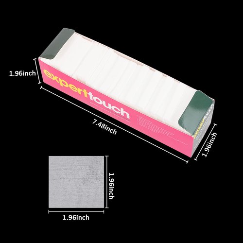 TOSAMZOO 975 Pieces Nail Wipes for Gel Nails Lint Free, Cotton Pad Nail Wipe (3 Boxes)