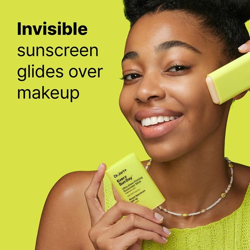 Dr.Jart+ Invisible Korean Priming Sunscreen Stick SPF 40 - Hydrating Hyaluronic Acid | Travel Size 0.67 oz