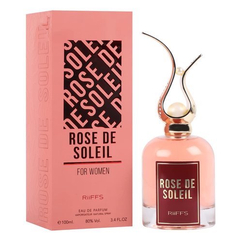 Riiffs Perfumes Rose De Soleil Eau De Parfum Spray - Luxurious Fragrance for Women | 3.4 Ounce