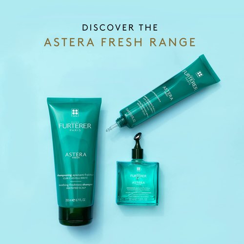 Rene Furterer ASTERA FRESH Shampoo | Soothing Relief for Sensitive Scalps - Mint & Eucalyptus, Paraben-Free