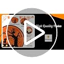 Black Pumpkin Halloween Paper Plates & Napkins Set - Serves 50, Bat & Cat Design