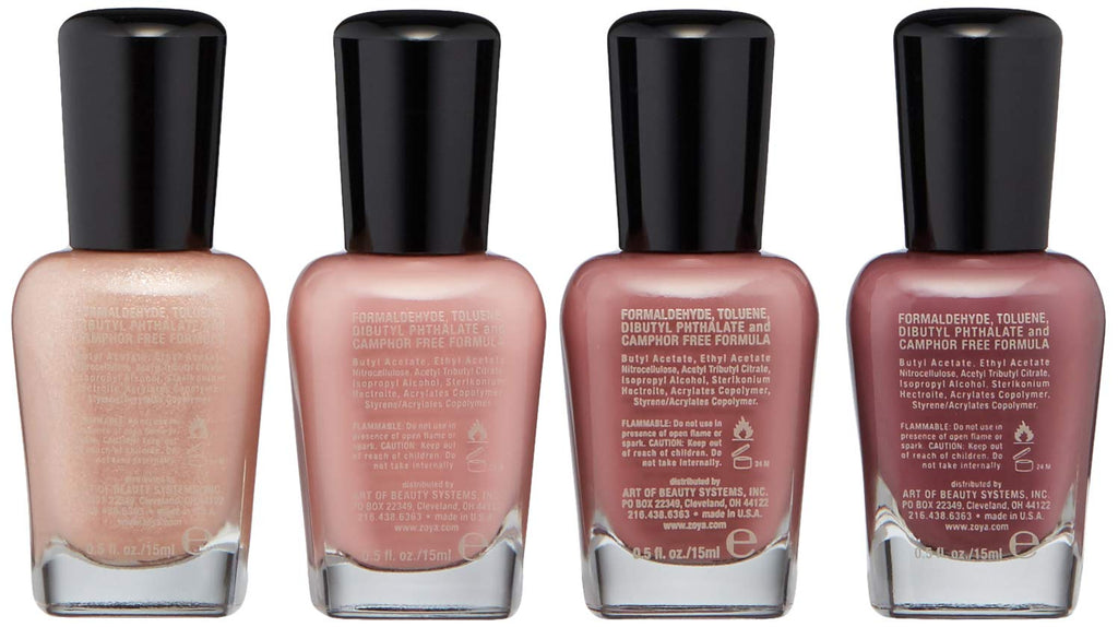 Zoya All Snuggled Up Quad - Luxurious Nail Polish Set | 8.8 oz for Stunning Manicures