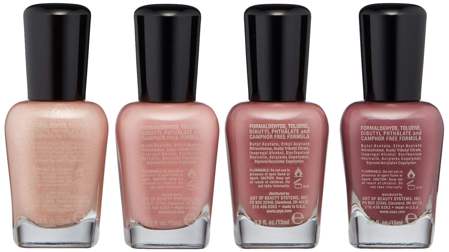 Zoya All Snuggled Up Quad - Luxurious Nail Polish Set | 8.8 oz for Stunning Manicures