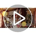 Gold Star Christmas Tree Topper with 10 LED Bulbs - 9 Inch Twined Metal Holiday Decoration - Plug-in