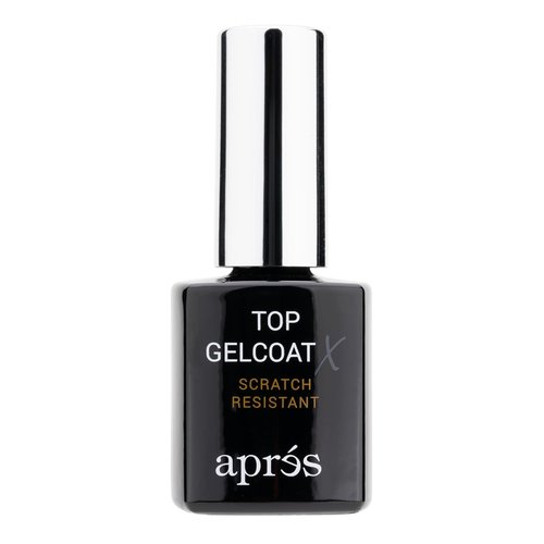 APRÉS Top Gelcoat X - Scratch Resistant Gel Nail Polish - 15ml Glossy Soak Off Top Coat