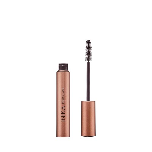 INIKA Organic Purity Lash Mascara - Certified Organic, 100% Natural, Sensitive Eye Formula | Long-Lasting Black