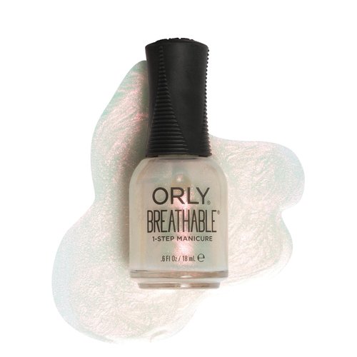 Orly Breathable Nail Polish | All in One Nail Color for Fall and Winter | Opulent Reds and Lush Pinks Shimmer Cremes 0.6fl oz (Siren Me Crazy)