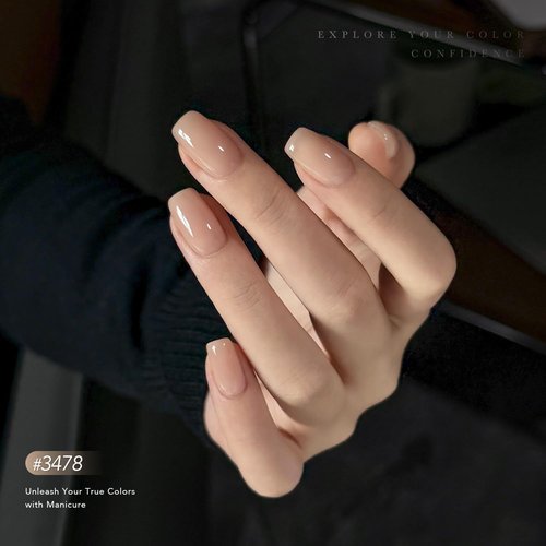 GAOY 36 Pcs Gel Nail Polish Set, 32 Colors All Season Gel Polish Kit Red Black White Nude Glitter with 4 Pcs Soak off Base Glossy Matte Top Coat & Builder for Nail Art DIY Manicure at Home
