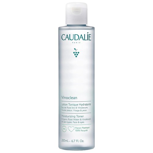 Caudalie Vinoclean Moisturizing Toner - Hydrating Rose Water Formula for All Skin Types