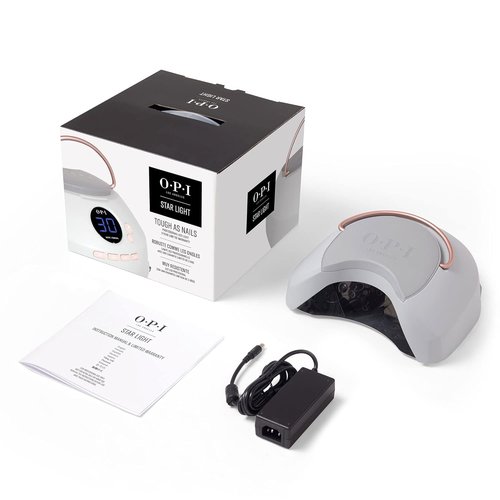 OPI Star Light Gel Lamp 3.0 - Premium LED Nail Lamp for Gel Curing | Drop Resistant & Uniform Curing